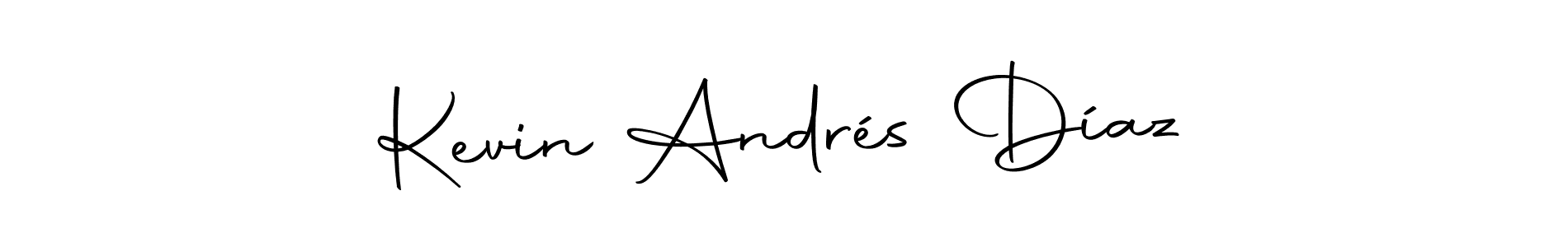 Make a beautiful signature design for name Kevin Andrés Díaz. Use this online signature maker to create a handwritten signature for free. Kevin Andrés Díaz signature style 10 images and pictures png