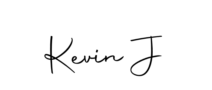 Use a signature maker to create a handwritten signature online. With this signature software, you can design (Autography-DOLnW) your own signature for name Kevin J. Kevin J signature style 10 images and pictures png