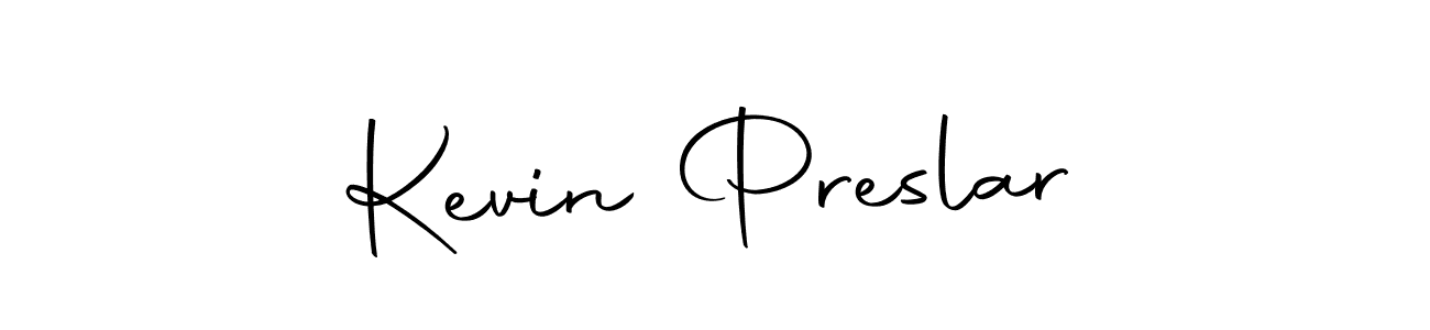 Kevin Preslar stylish signature style. Best Handwritten Sign (Autography-DOLnW) for my name. Handwritten Signature Collection Ideas for my name Kevin Preslar. Kevin Preslar signature style 10 images and pictures png