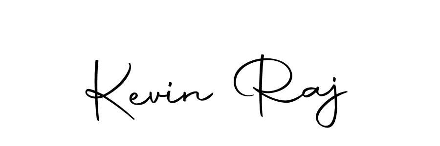 Design your own signature with our free online signature maker. With this signature software, you can create a handwritten (Autography-DOLnW) signature for name Kevin Raj. Kevin Raj signature style 10 images and pictures png