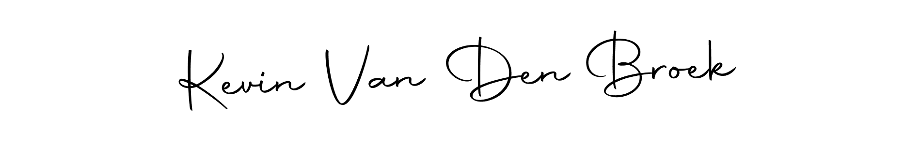 How to make Kevin Van Den Broek name signature. Use Autography-DOLnW style for creating short signs online. This is the latest handwritten sign. Kevin Van Den Broek signature style 10 images and pictures png