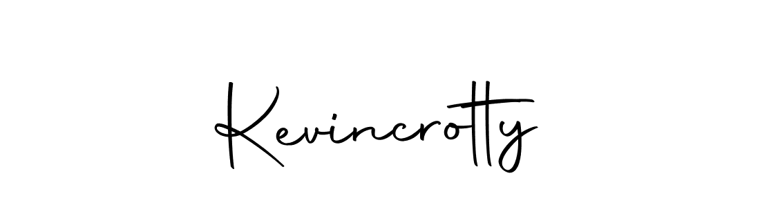 Create a beautiful signature design for name Kevincrotty. With this signature (Autography-DOLnW) fonts, you can make a handwritten signature for free. Kevincrotty signature style 10 images and pictures png