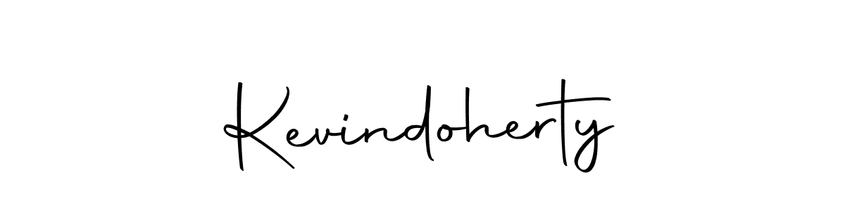 How to make Kevindoherty name signature. Use Autography-DOLnW style for creating short signs online. This is the latest handwritten sign. Kevindoherty signature style 10 images and pictures png
