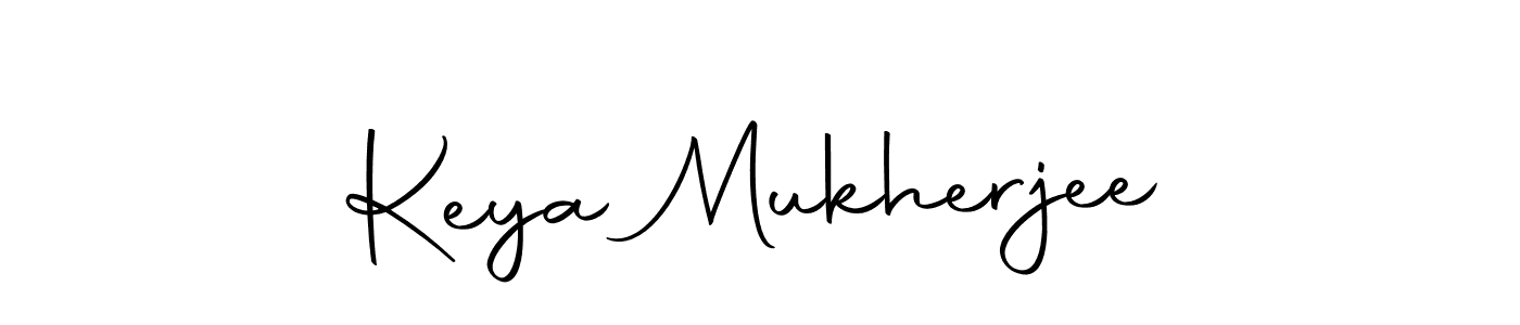 Make a beautiful signature design for name Keya Mukherjee. With this signature (Autography-DOLnW) style, you can create a handwritten signature for free. Keya Mukherjee signature style 10 images and pictures png