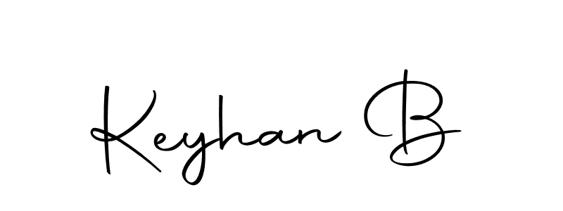 The best way (Autography-DOLnW) to make a short signature is to pick only two or three words in your name. The name Keyhan B include a total of six letters. For converting this name. Keyhan B signature style 10 images and pictures png