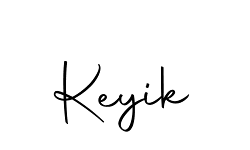 You should practise on your own different ways (Autography-DOLnW) to write your name (Keyik) in signature. don't let someone else do it for you. Keyik signature style 10 images and pictures png