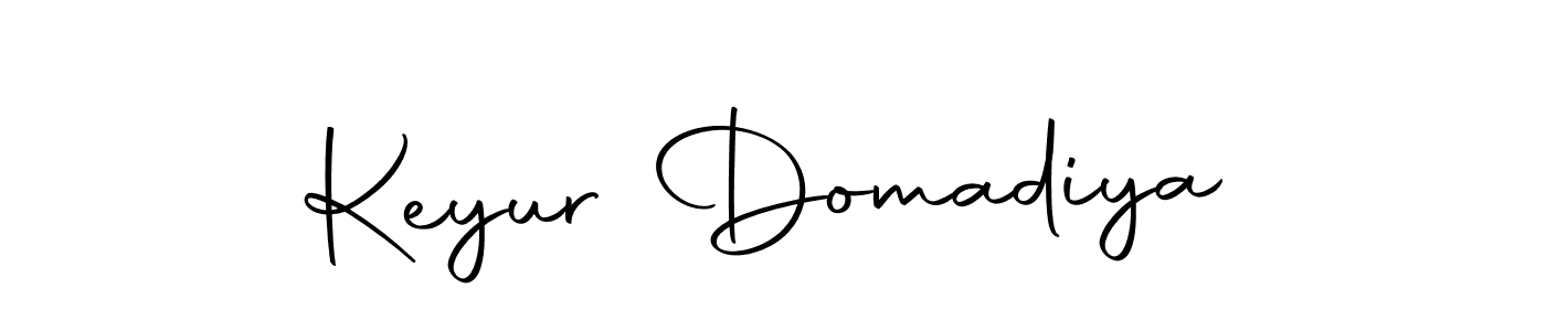 Create a beautiful signature design for name Keyur Domadiya. With this signature (Autography-DOLnW) fonts, you can make a handwritten signature for free. Keyur Domadiya signature style 10 images and pictures png