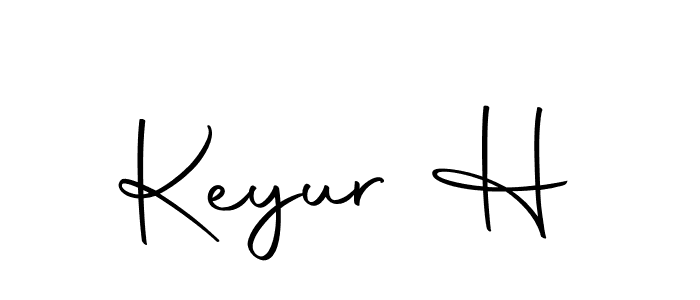 You can use this online signature creator to create a handwritten signature for the name Keyur H. This is the best online autograph maker. Keyur H signature style 10 images and pictures png