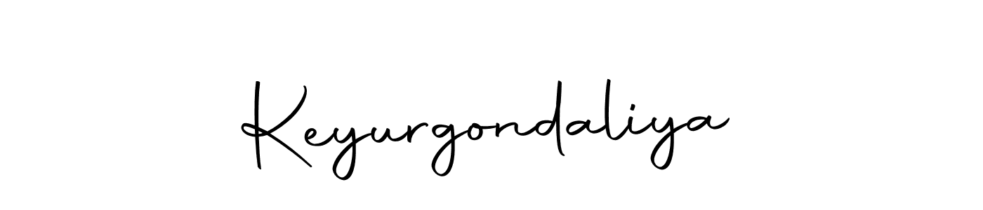 Make a beautiful signature design for name Keyurgondaliya. With this signature (Autography-DOLnW) style, you can create a handwritten signature for free. Keyurgondaliya signature style 10 images and pictures png