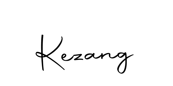 Create a beautiful signature design for name Kezang. With this signature (Autography-DOLnW) fonts, you can make a handwritten signature for free. Kezang signature style 10 images and pictures png