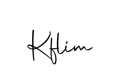 Use a signature maker to create a handwritten signature online. With this signature software, you can design (Autography-DOLnW) your own signature for name Kflim. Kflim signature style 10 images and pictures png