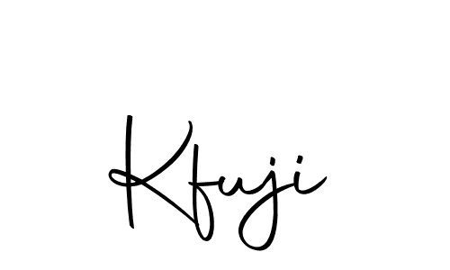 Make a beautiful signature design for name Kfuji. With this signature (Autography-DOLnW) style, you can create a handwritten signature for free. Kfuji signature style 10 images and pictures png