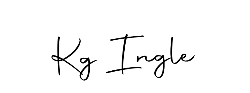 if you are searching for the best signature style for your name Kg Ingle. so please give up your signature search. here we have designed multiple signature styles  using Autography-DOLnW. Kg Ingle signature style 10 images and pictures png