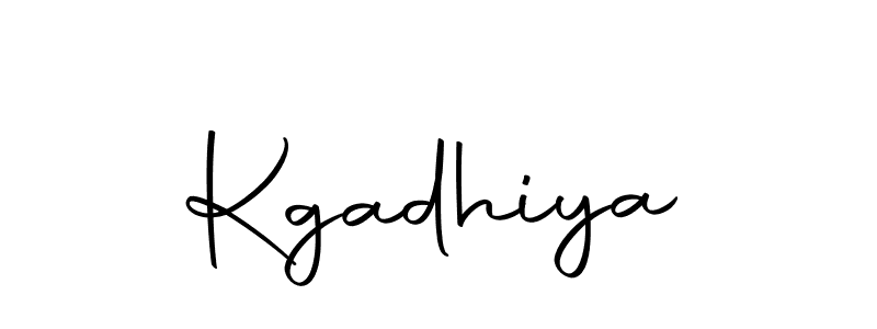 You can use this online signature creator to create a handwritten signature for the name Kgadhiya. This is the best online autograph maker. Kgadhiya signature style 10 images and pictures png