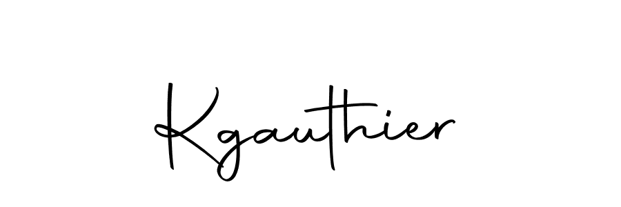 Kgauthier stylish signature style. Best Handwritten Sign (Autography-DOLnW) for my name. Handwritten Signature Collection Ideas for my name Kgauthier. Kgauthier signature style 10 images and pictures png