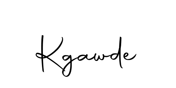 You should practise on your own different ways (Autography-DOLnW) to write your name (Kgawde) in signature. don't let someone else do it for you. Kgawde signature style 10 images and pictures png