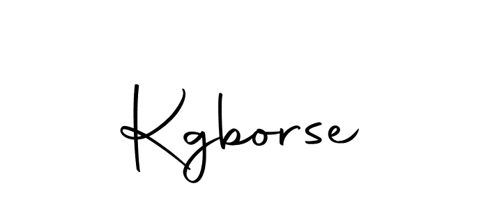 Make a beautiful signature design for name Kgborse. With this signature (Autography-DOLnW) style, you can create a handwritten signature for free. Kgborse signature style 10 images and pictures png