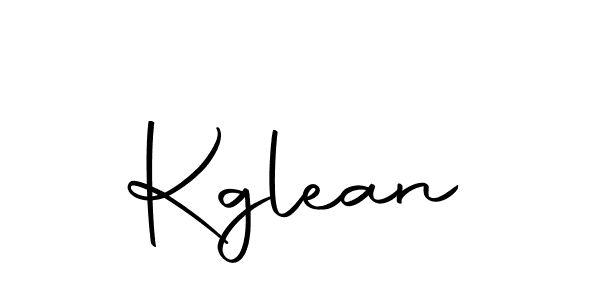 Make a beautiful signature design for name Kglean. With this signature (Autography-DOLnW) style, you can create a handwritten signature for free. Kglean signature style 10 images and pictures png