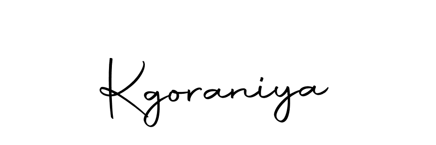 How to make Kgoraniya name signature. Use Autography-DOLnW style for creating short signs online. This is the latest handwritten sign. Kgoraniya signature style 10 images and pictures png
