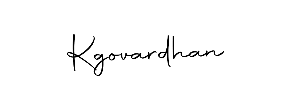 Design your own signature with our free online signature maker. With this signature software, you can create a handwritten (Autography-DOLnW) signature for name Kgovardhan. Kgovardhan signature style 10 images and pictures png