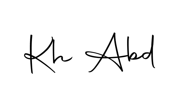 How to make Kh Abd name signature. Use Autography-DOLnW style for creating short signs online. This is the latest handwritten sign. Kh Abd signature style 10 images and pictures png