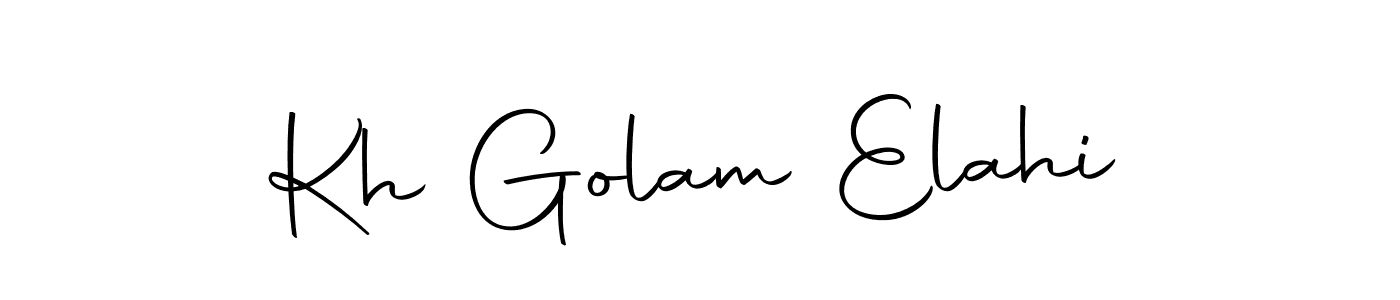 Kh Golam Elahi stylish signature style. Best Handwritten Sign (Autography-DOLnW) for my name. Handwritten Signature Collection Ideas for my name Kh Golam Elahi. Kh Golam Elahi signature style 10 images and pictures png
