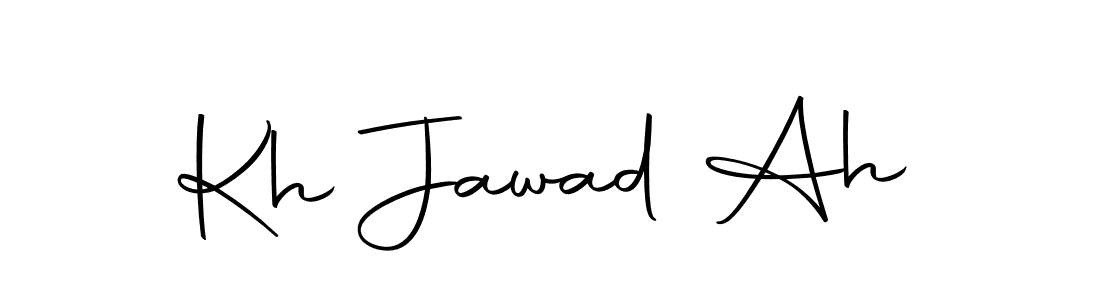 Make a beautiful signature design for name Kh Jawad Ah. Use this online signature maker to create a handwritten signature for free. Kh Jawad Ah signature style 10 images and pictures png