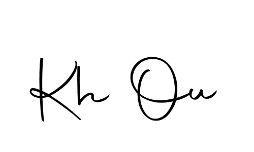 It looks lik you need a new signature style for name Kh Ou. Design unique handwritten (Autography-DOLnW) signature with our free signature maker in just a few clicks. Kh Ou signature style 10 images and pictures png