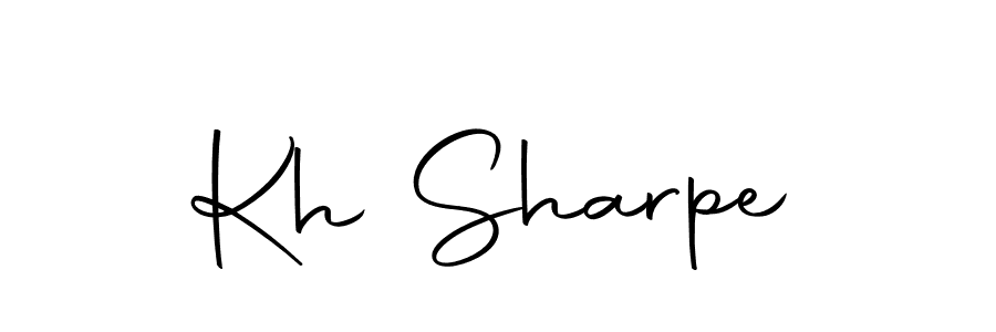 Make a beautiful signature design for name Kh Sharpe. Use this online signature maker to create a handwritten signature for free. Kh Sharpe signature style 10 images and pictures png