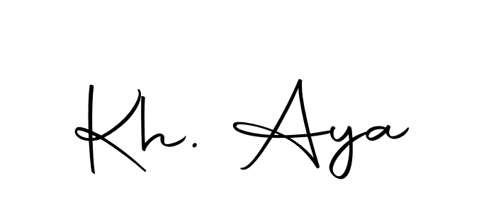 Autography-DOLnW is a professional signature style that is perfect for those who want to add a touch of class to their signature. It is also a great choice for those who want to make their signature more unique. Get Kh. Aya name to fancy signature for free. Kh. Aya signature style 10 images and pictures png