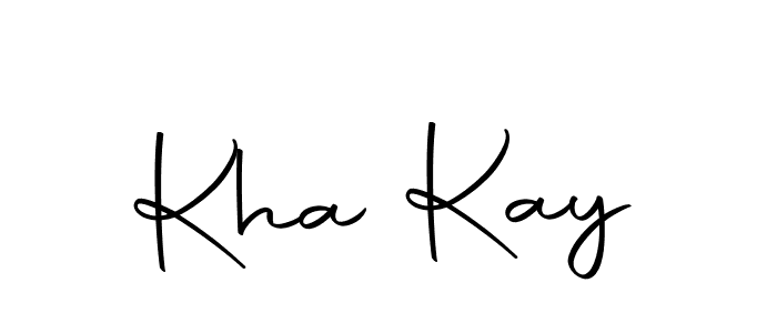 Make a beautiful signature design for name Kha Kay. With this signature (Autography-DOLnW) style, you can create a handwritten signature for free. Kha Kay signature style 10 images and pictures png