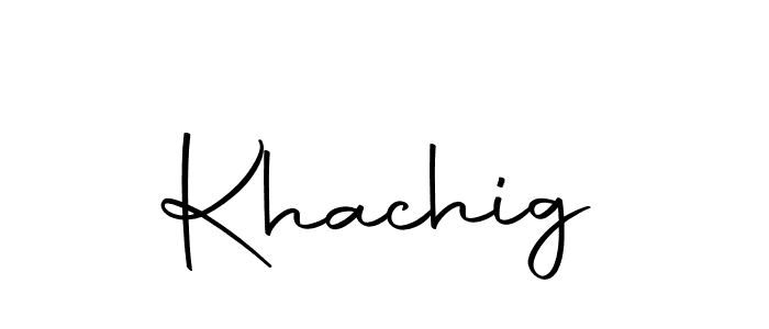 This is the best signature style for the Khachig name. Also you like these signature font (Autography-DOLnW). Mix name signature. Khachig signature style 10 images and pictures png