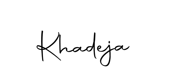 Also we have Khadeja name is the best signature style. Create professional handwritten signature collection using Autography-DOLnW autograph style. Khadeja signature style 10 images and pictures png