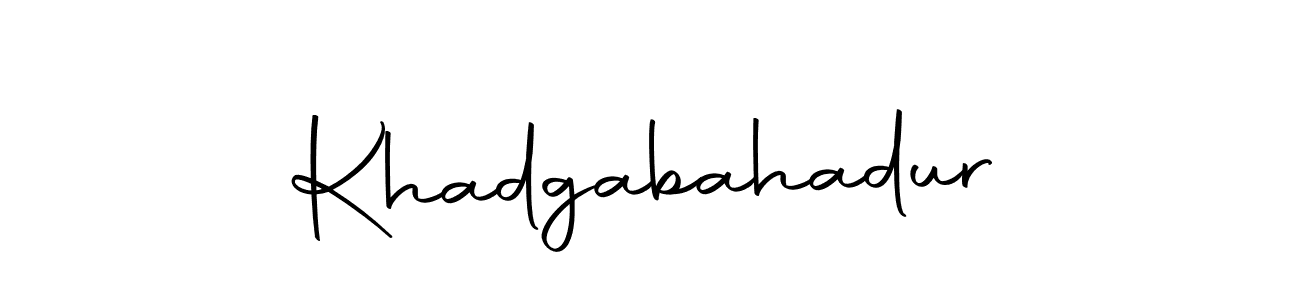 You can use this online signature creator to create a handwritten signature for the name Khadgabahadur. This is the best online autograph maker. Khadgabahadur signature style 10 images and pictures png