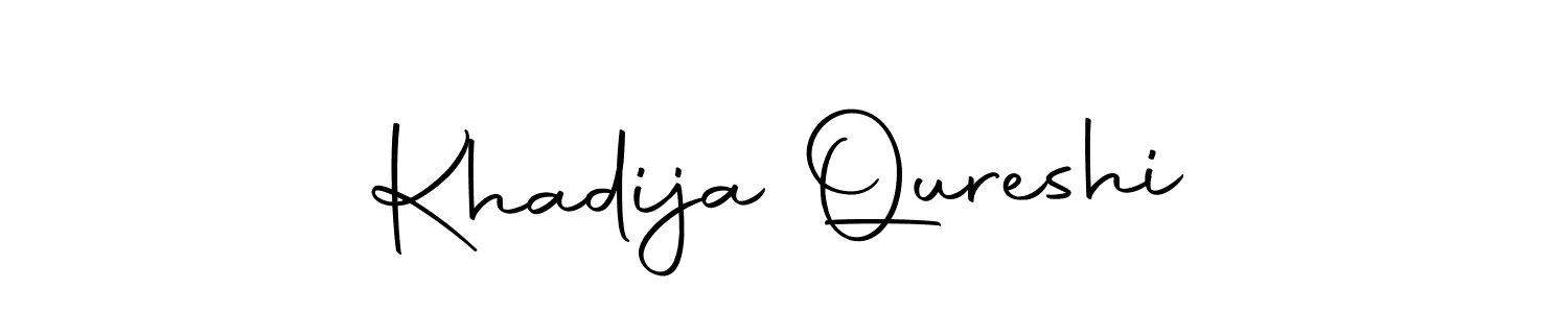 You can use this online signature creator to create a handwritten signature for the name Khadija Qureshi. This is the best online autograph maker. Khadija Qureshi signature style 10 images and pictures png