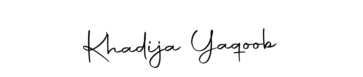 Similarly Autography-DOLnW is the best handwritten signature design. Signature creator online .You can use it as an online autograph creator for name Khadija Yaqoob. Khadija Yaqoob signature style 10 images and pictures png