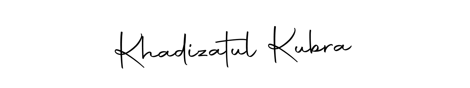 Make a beautiful signature design for name Khadizatul Kubra. Use this online signature maker to create a handwritten signature for free. Khadizatul Kubra signature style 10 images and pictures png