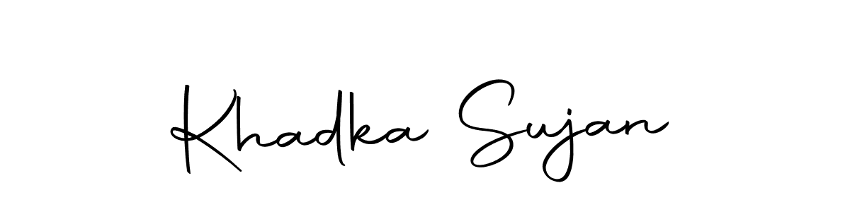 Make a beautiful signature design for name Khadka Sujan. With this signature (Autography-DOLnW) style, you can create a handwritten signature for free. Khadka Sujan signature style 10 images and pictures png