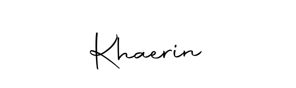 The best way (Autography-DOLnW) to make a short signature is to pick only two or three words in your name. The name Khaerin♡ include a total of six letters. For converting this name. Khaerin♡ signature style 10 images and pictures png