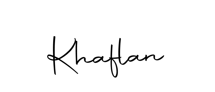 Make a beautiful signature design for name Khaflan. With this signature (Autography-DOLnW) style, you can create a handwritten signature for free. Khaflan signature style 10 images and pictures png