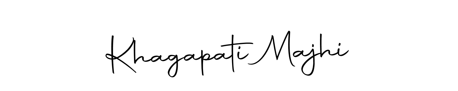 Create a beautiful signature design for name Khagapati Majhi. With this signature (Autography-DOLnW) fonts, you can make a handwritten signature for free. Khagapati Majhi signature style 10 images and pictures png