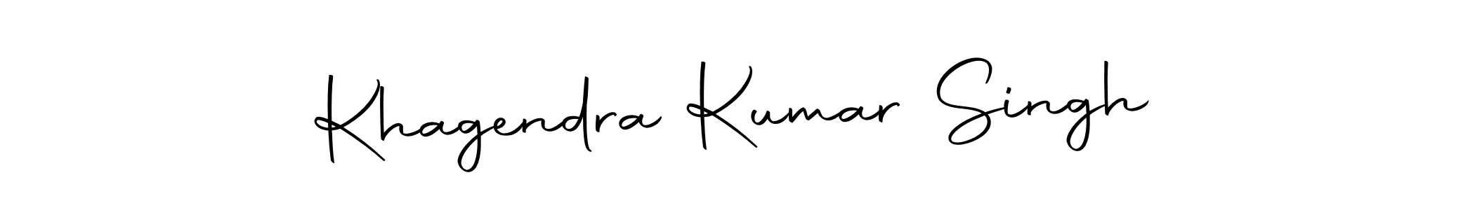 Make a short Khagendra Kumar Singh signature style. Manage your documents anywhere anytime using Autography-DOLnW. Create and add eSignatures, submit forms, share and send files easily. Khagendra Kumar Singh signature style 10 images and pictures png