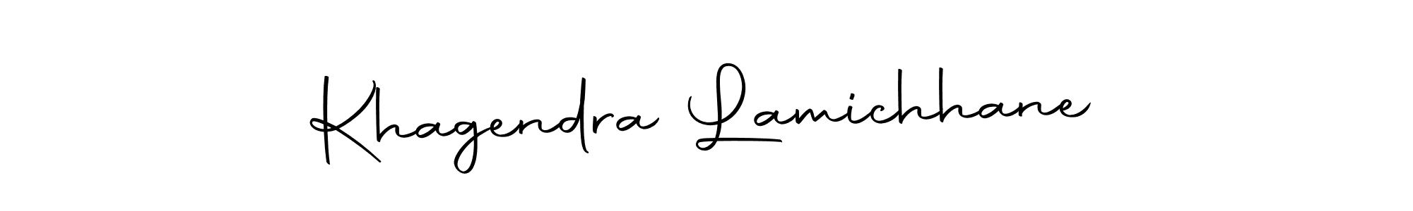 Make a beautiful signature design for name Khagendra Lamichhane. Use this online signature maker to create a handwritten signature for free. Khagendra Lamichhane signature style 10 images and pictures png