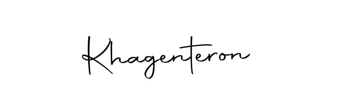 You can use this online signature creator to create a handwritten signature for the name Khagenteron. This is the best online autograph maker. Khagenteron signature style 10 images and pictures png