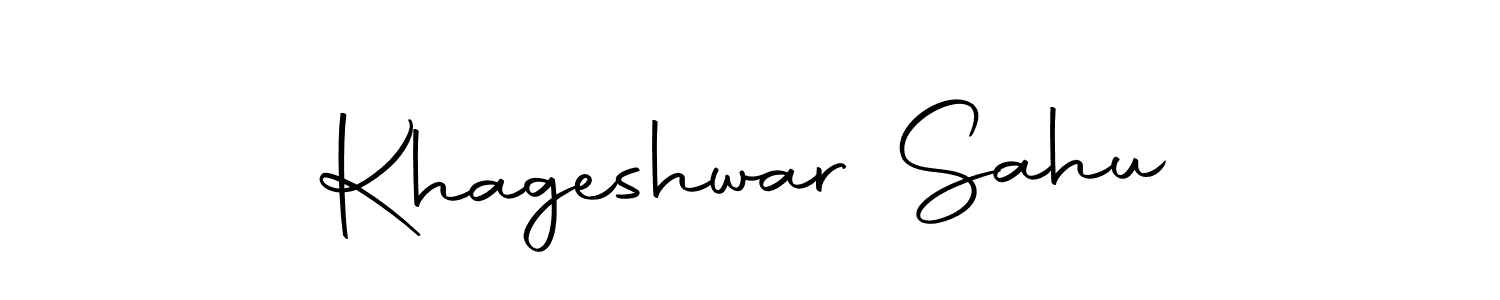 This is the best signature style for the Khageshwar Sahu name. Also you like these signature font (Autography-DOLnW). Mix name signature. Khageshwar Sahu signature style 10 images and pictures png