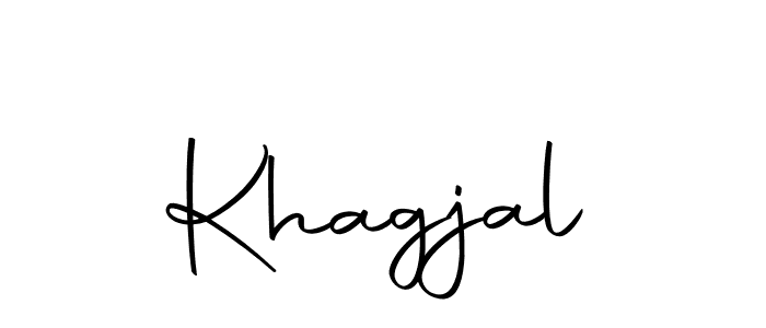 Design your own signature with our free online signature maker. With this signature software, you can create a handwritten (Autography-DOLnW) signature for name Khagjal. Khagjal signature style 10 images and pictures png