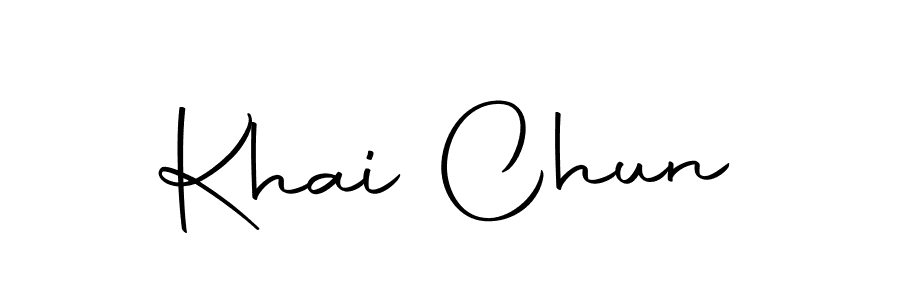 Check out images of Autograph of Khai Chun name. Actor Khai Chun Signature Style. Autography-DOLnW is a professional sign style online. Khai Chun signature style 10 images and pictures png
