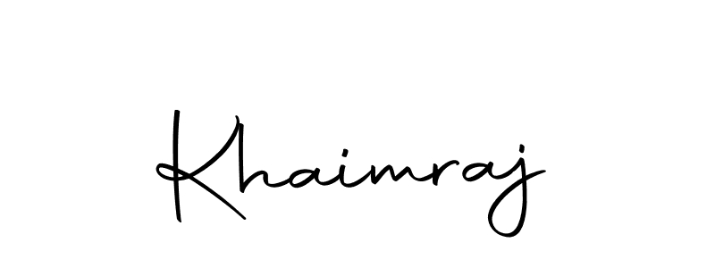 It looks lik you need a new signature style for name Khaimraj. Design unique handwritten (Autography-DOLnW) signature with our free signature maker in just a few clicks. Khaimraj signature style 10 images and pictures png