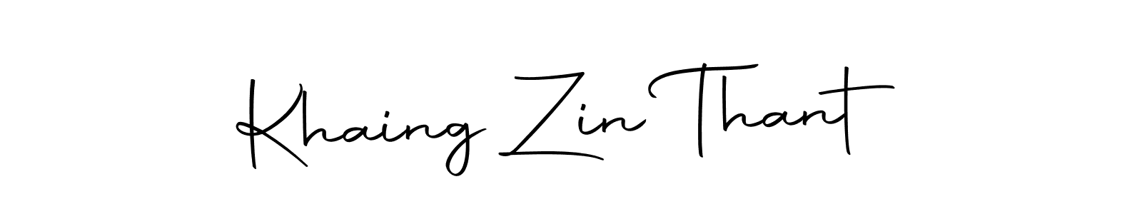 Best and Professional Signature Style for Khaing Zin Thant. Autography-DOLnW Best Signature Style Collection. Khaing Zin Thant signature style 10 images and pictures png