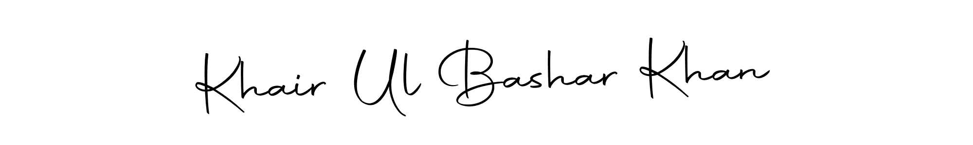 You can use this online signature creator to create a handwritten signature for the name Khair Ul Bashar Khan. This is the best online autograph maker. Khair Ul Bashar Khan signature style 10 images and pictures png